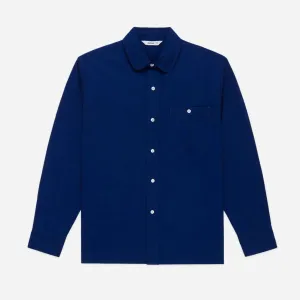 3sixteen - Club Collar Shirt Indigo Selvedge Broadcloth