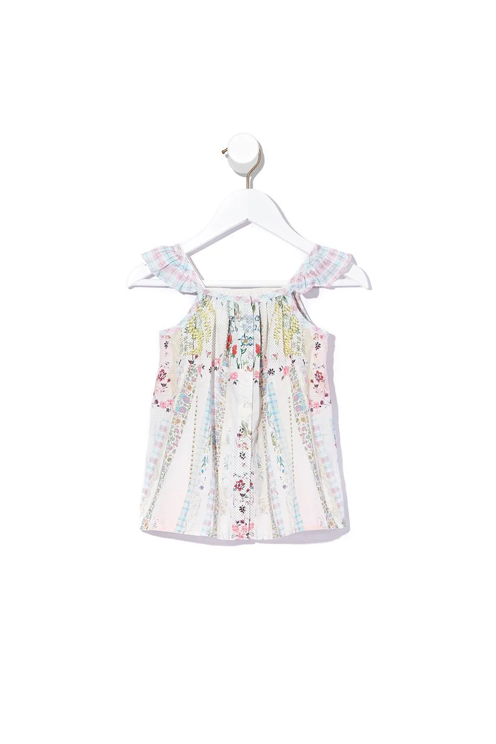 BABIES DRESS WITH FRILL STRAP PINK LEMONADE