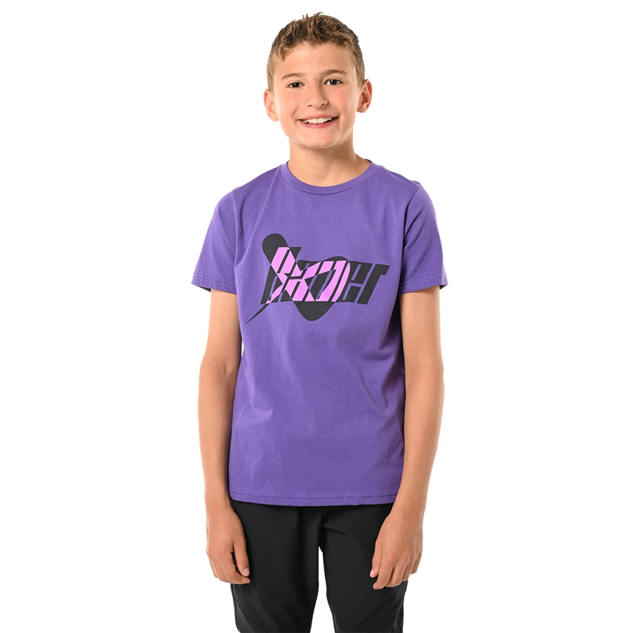 Bauer Icon Mix Shortsleeve Youth Shirt - Purple