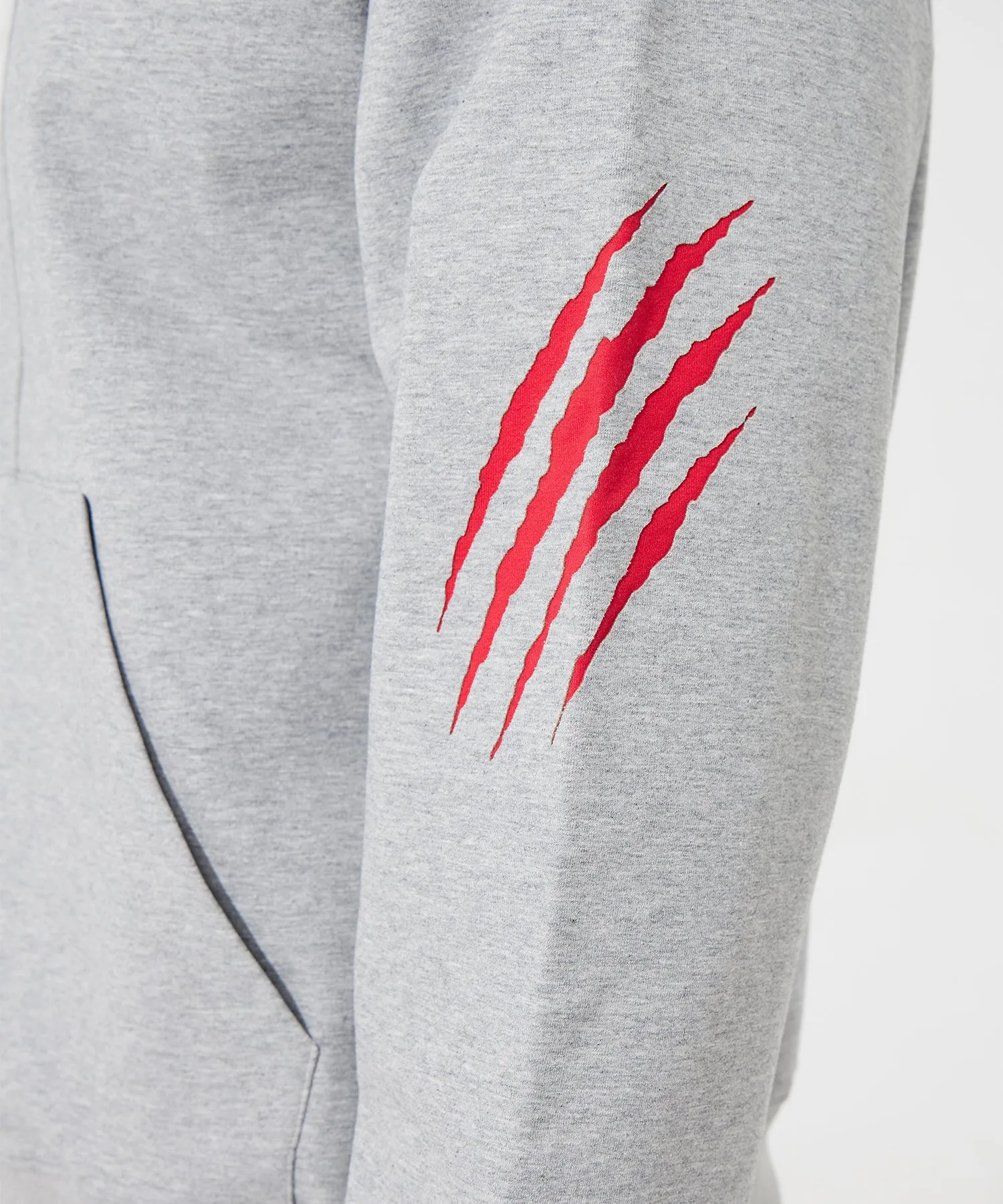 Beast Essential Grey Claw Hoodie-The Scratch