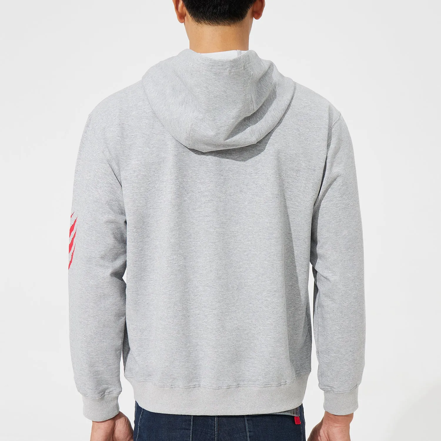 Beast Essential Grey Claw Hoodie-The Scratch