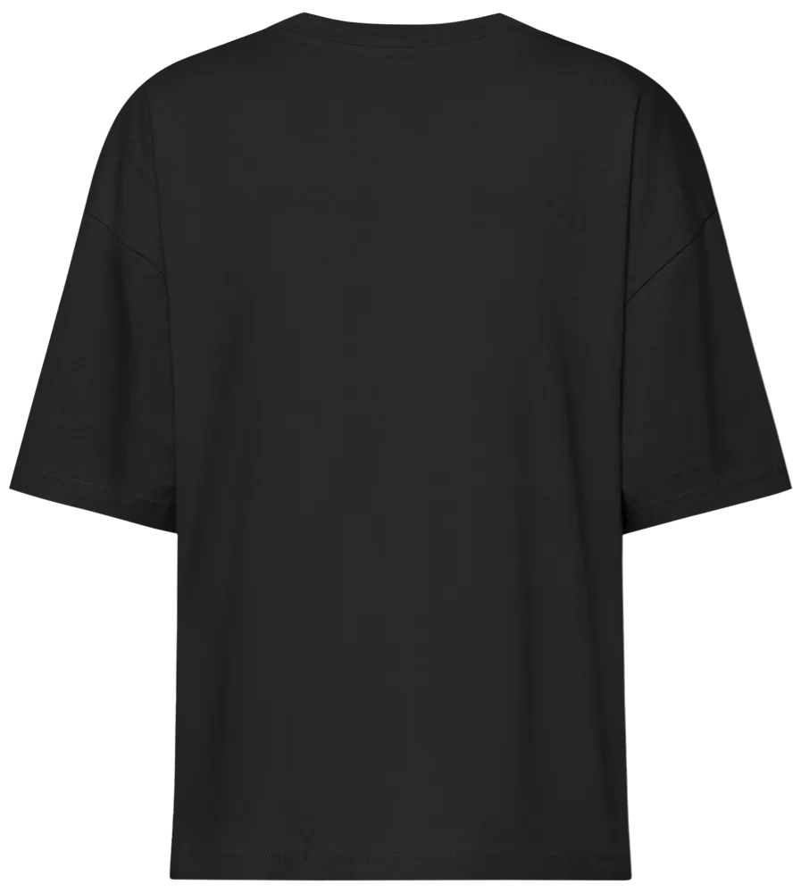 Better Late Than Ugly Design - Premium women's oversized t-shirt