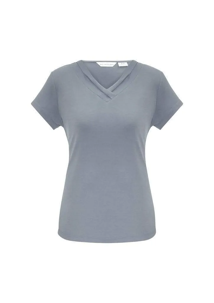 Biz Collection Women’s Lana Short Sleeve Top K819ls