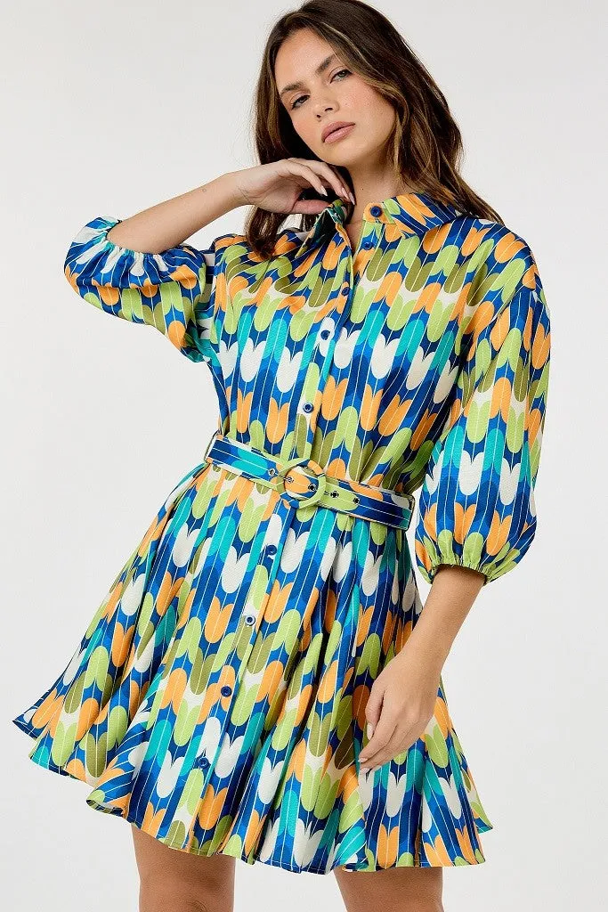 Bridget Printed Dress