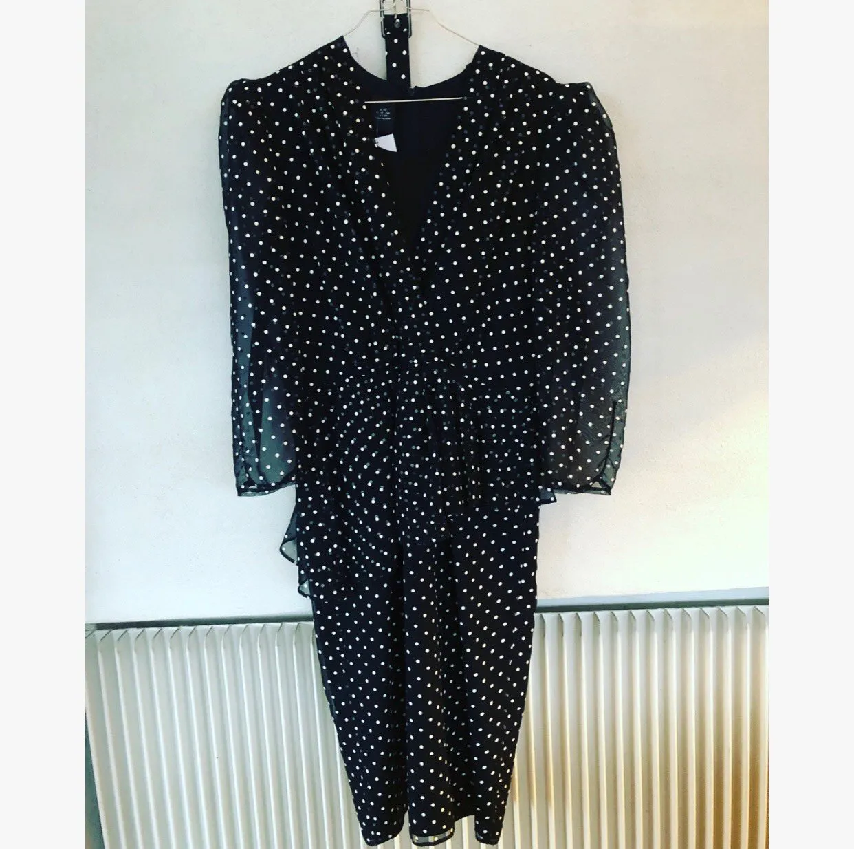 Chiffon Polka Dot Dress