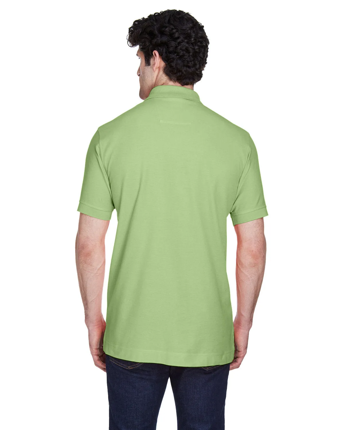 Devon & Jones Men's Pima Piqué Short-Sleeve Polo