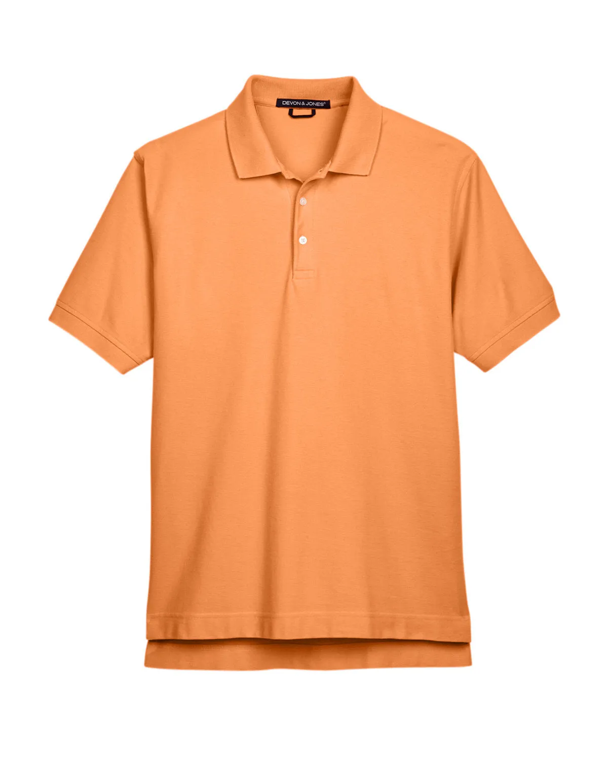 Devon & Jones Men's Pima Piqué Short-Sleeve Polo