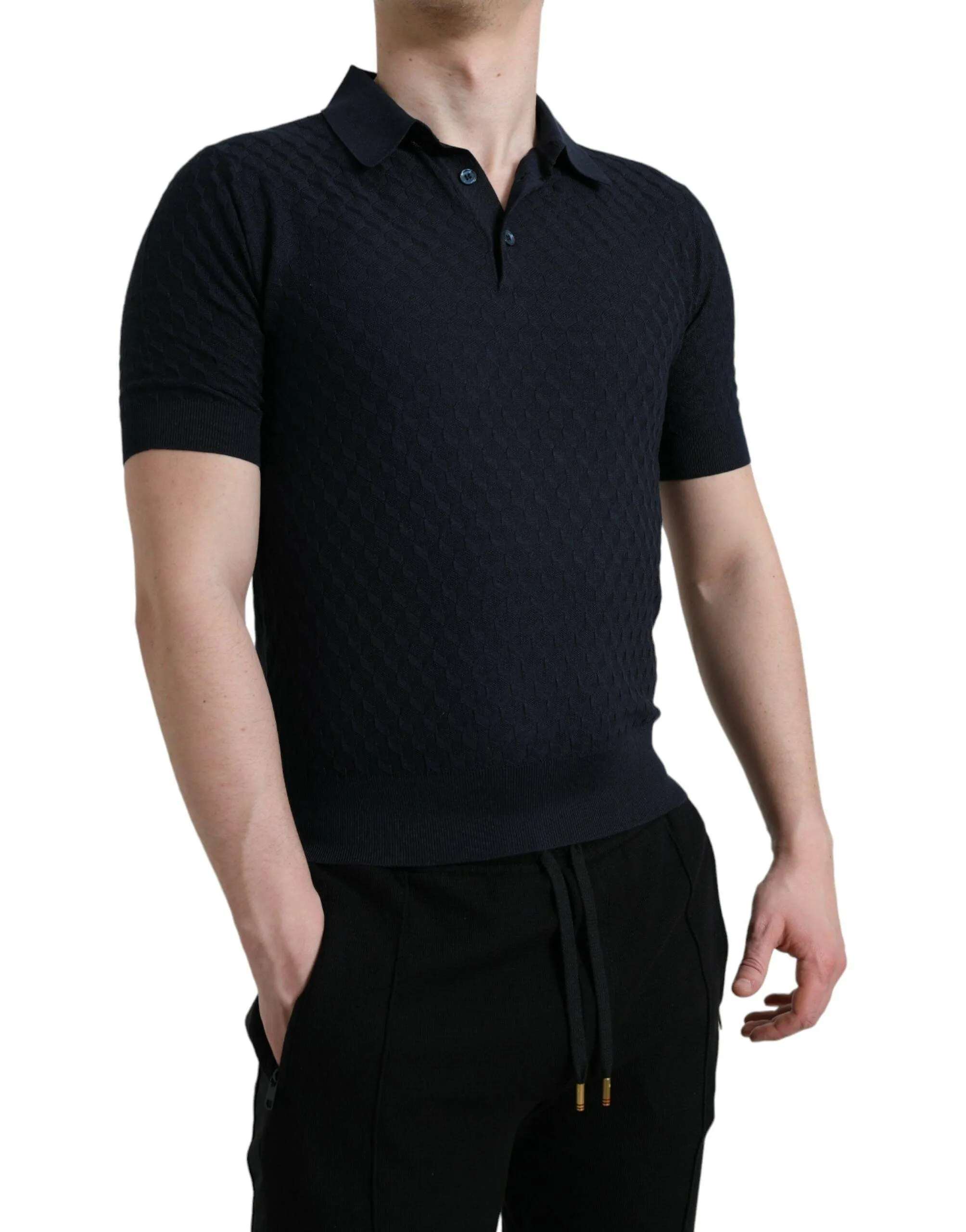 Dolce & Gabbana Collared Short Sleeve Polo Shirt