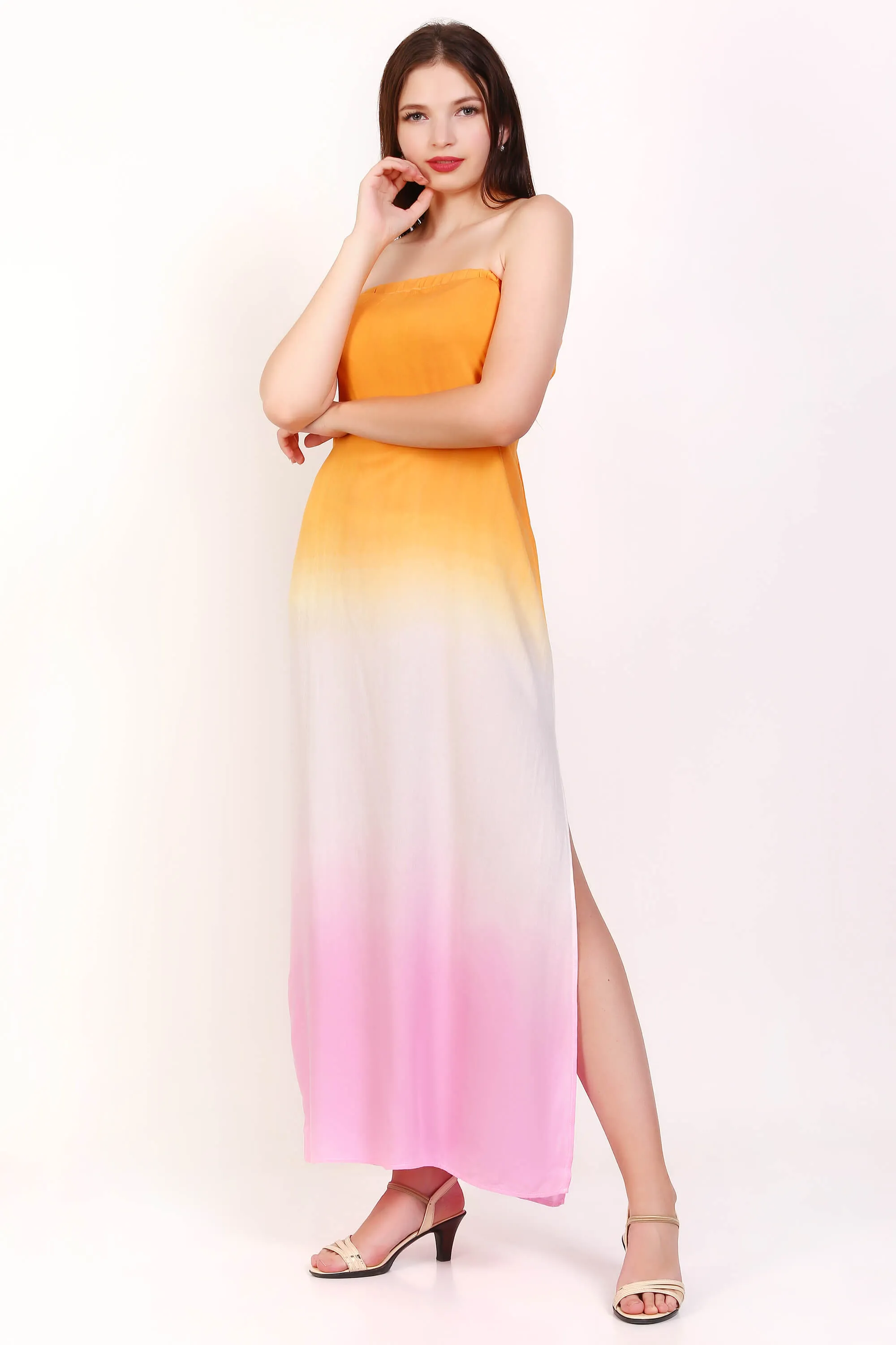 Elegant Sleeveless Long Dress