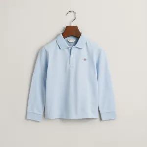 Gant - Shield long sleeve, rugger, light blue