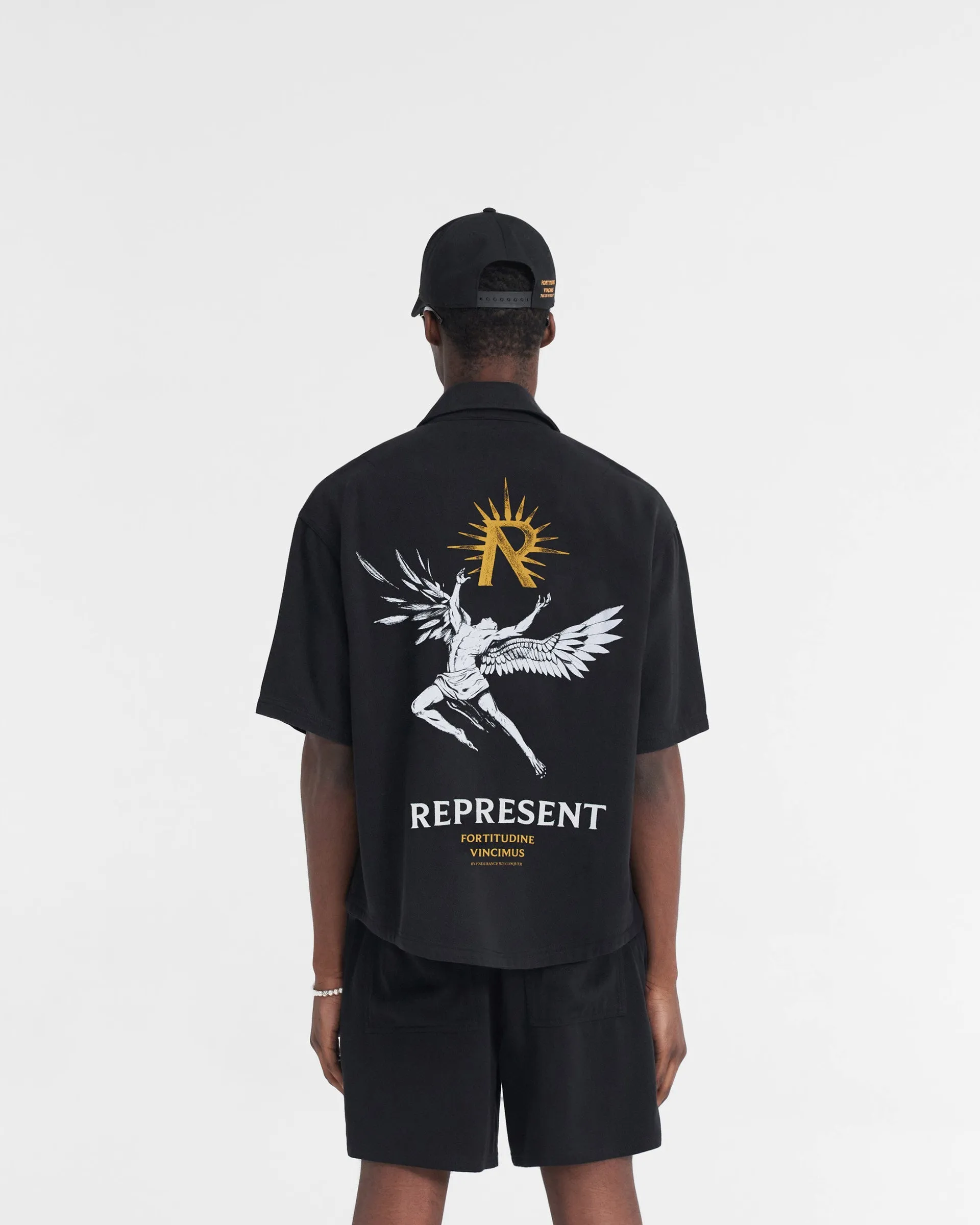 Icarus Short Sleeve Shirt - Black