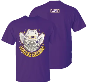 LSU Geaux Tigers Disco Purple