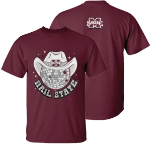 MSU Hail State Disco Maroon