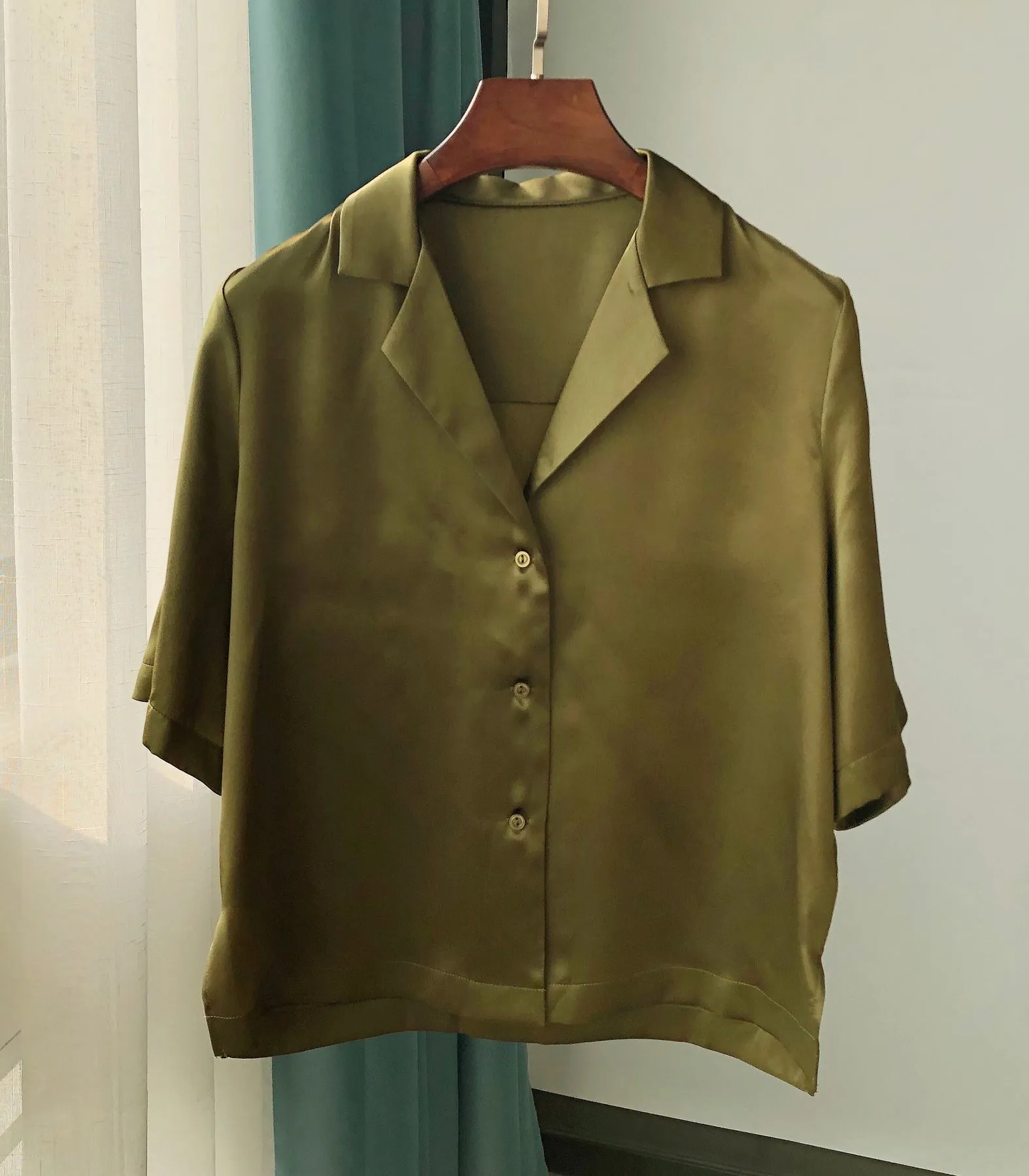 NoNothing | Luxurious 100% mulberry silk blouse ( 3 colours )