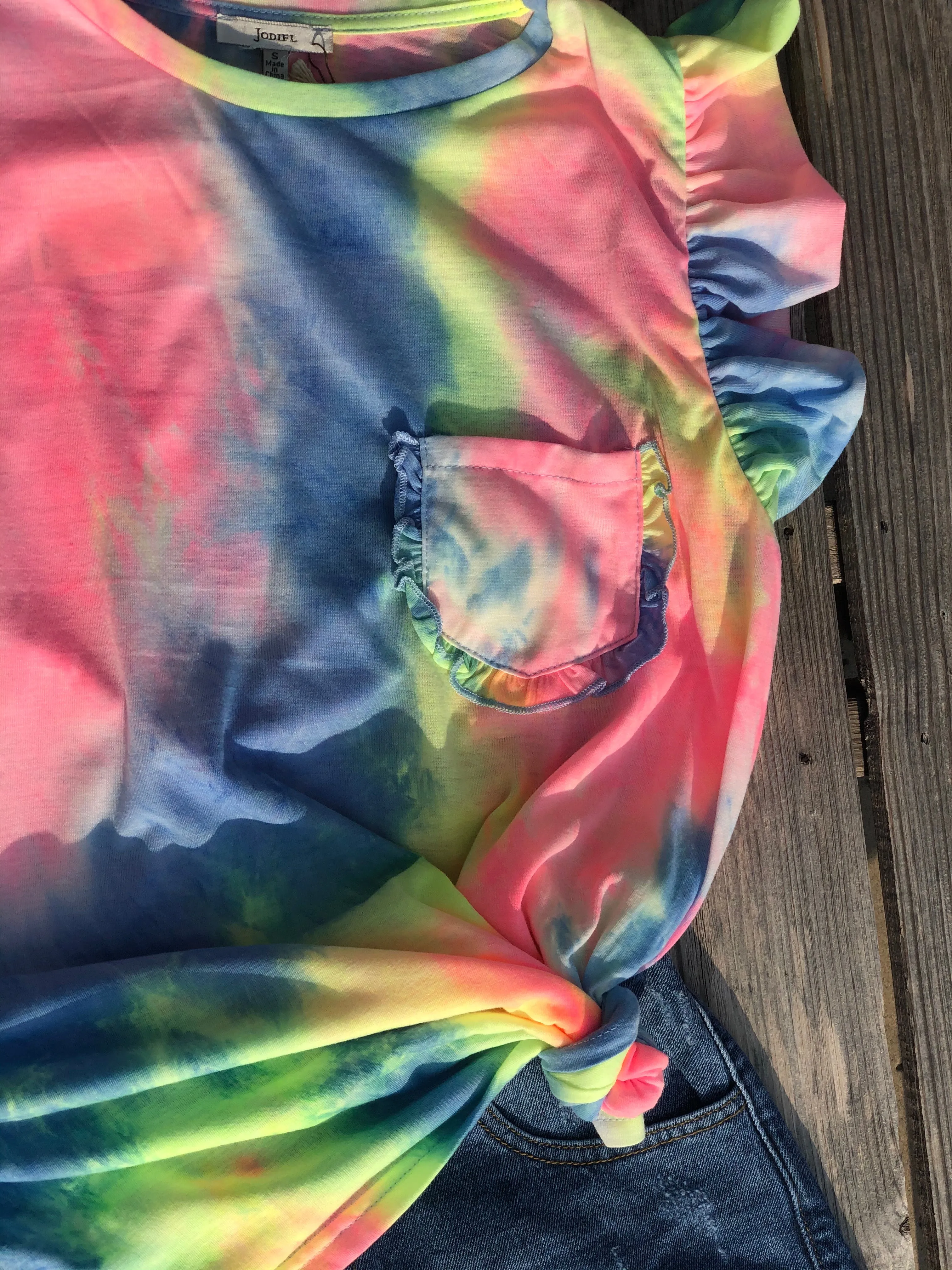 Olivia in Tie Dye