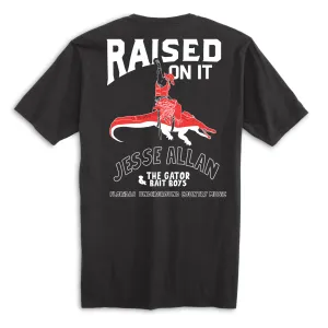 Raised On It x Jesse Allan & The Gator Bait Boys | Black | Unisex Comfort Tee