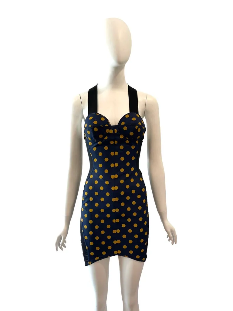 S/S 1987 JEAN PAUL GAULTIER Polka Dot sheer panels