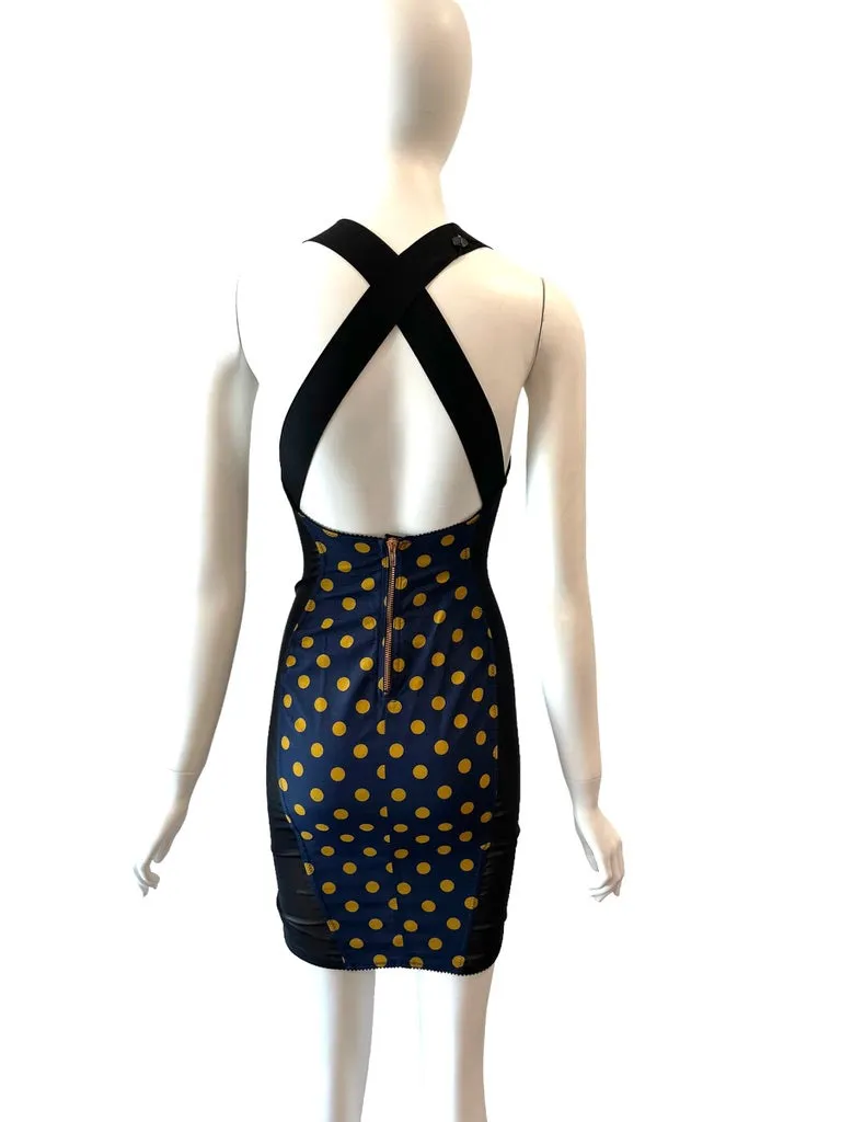 S/S 1987 JEAN PAUL GAULTIER Polka Dot sheer panels