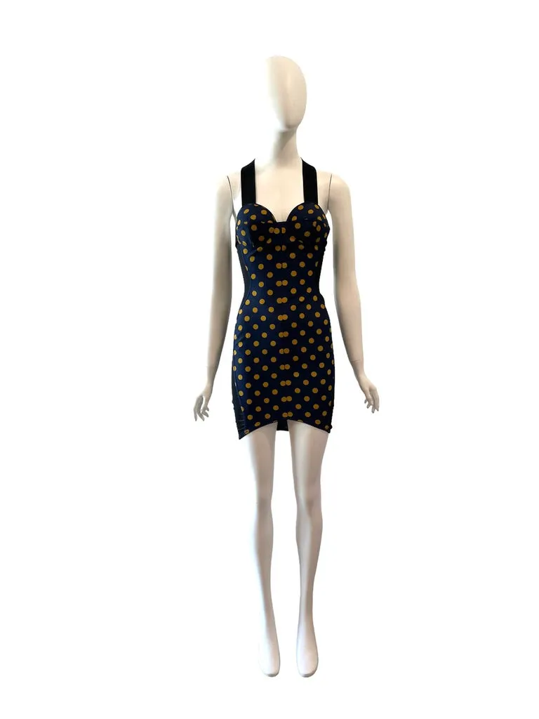 S/S 1987 JEAN PAUL GAULTIER Polka Dot sheer panels