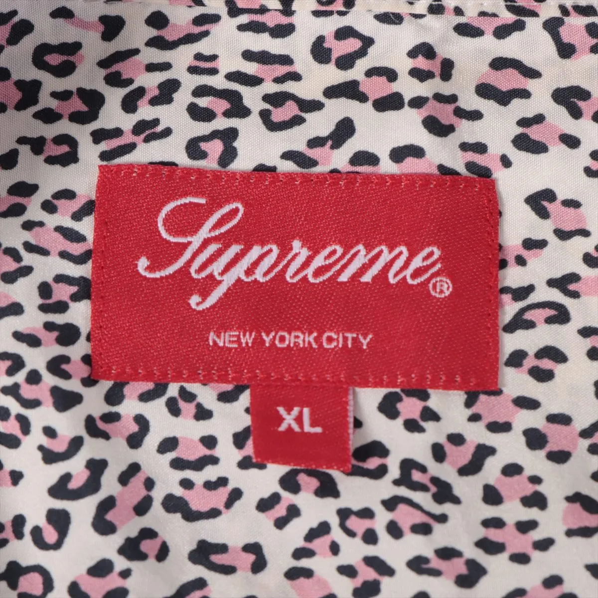 Supreme Leopard Silk Short Sleeve Shirt