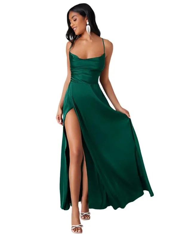 TEEK - Slim Fit Elegant Backless Long Dress