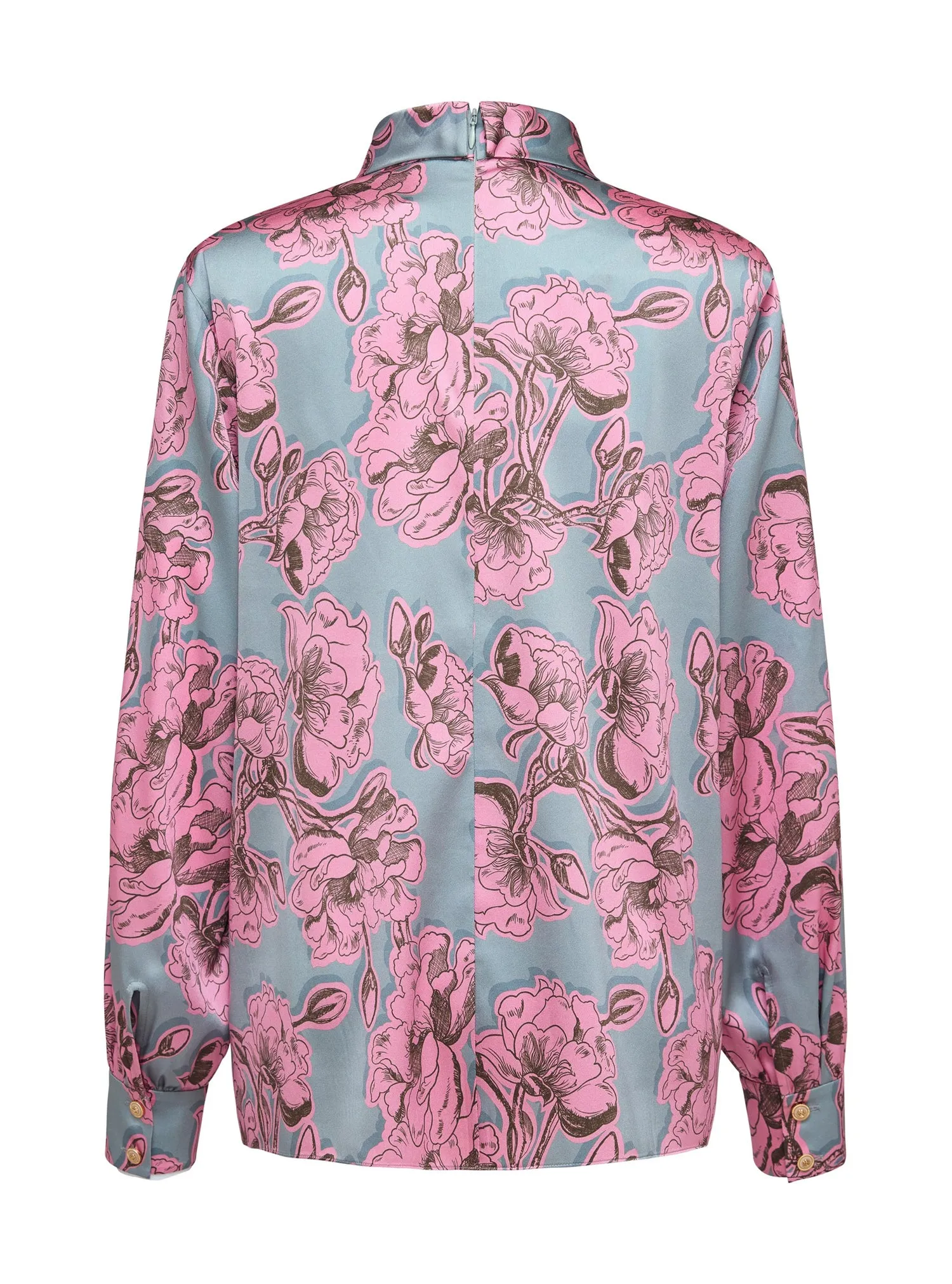 YAYING Mulberry Silk Printed Shirt